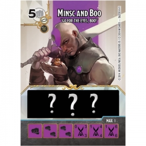 Dungeons & Dragons® Dice Masters ? Battle for Faerûn Minsc and Boo Promo Card