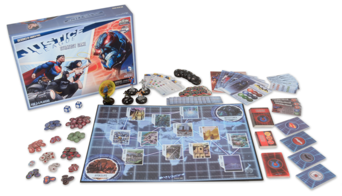 Justice League Strategy Game 