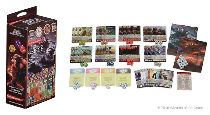  Dungeons & Dragons Dice Masters: Faerûn Under Siege Starter Set