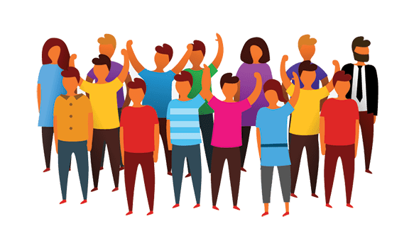 group of people group of people graphic