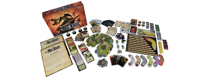 Mage Knight Board Game Components
