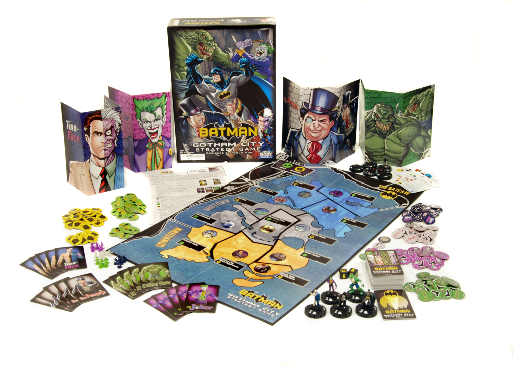 Batman Gotham City Strategy Game Components