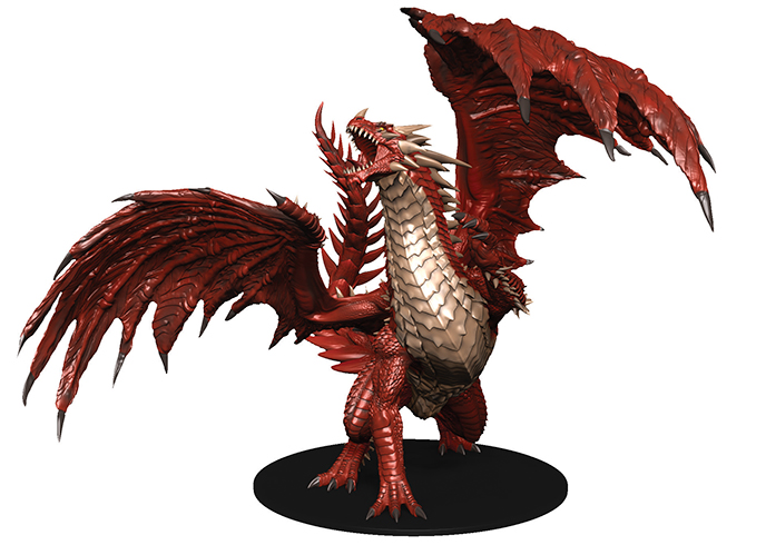 Pathfinder Battles Dungeons Deep Gargantuan Red Dragon